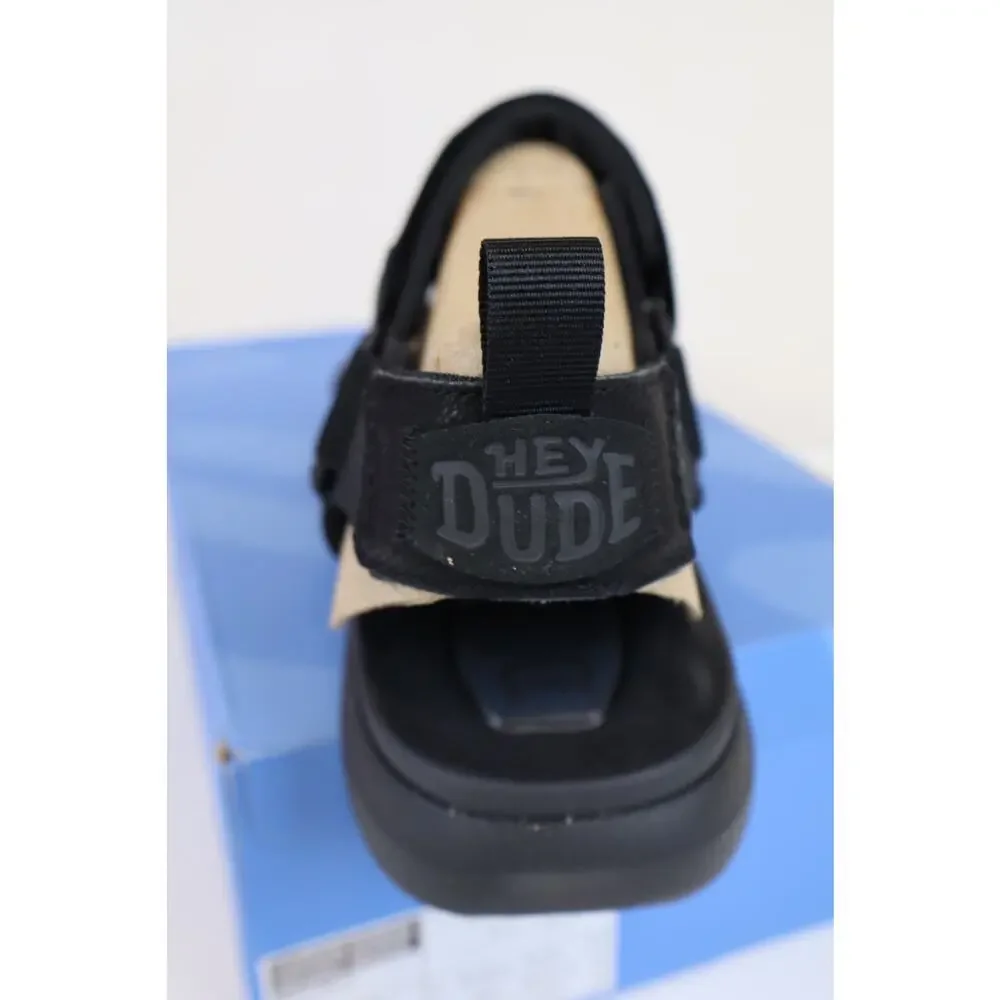 NEW Hey Dude Carson Sandals Sport Mode Men's Black Outdoor Hiking Size 13